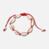 Blauwe armband met zilveren anker heleuma