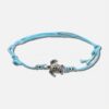 Antieke driekleurige ankerarmband hae