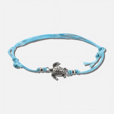 Antieke driekleurige ankerarmband hae