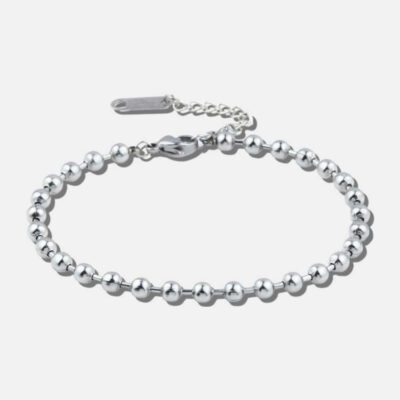 Zilveren blauwe KALA-ankerarmband