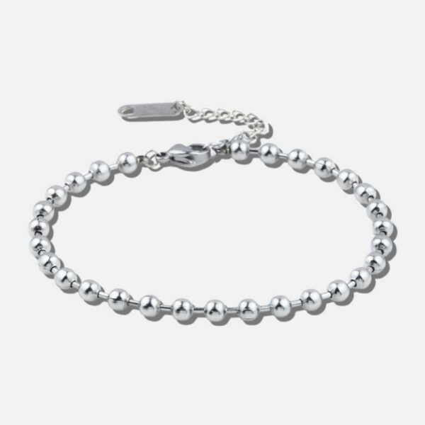 Zilveren blauwe KALA-ankerarmband