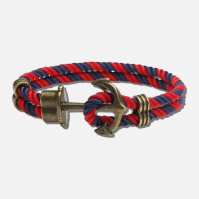 Bruine enkelband met schelp palaunu